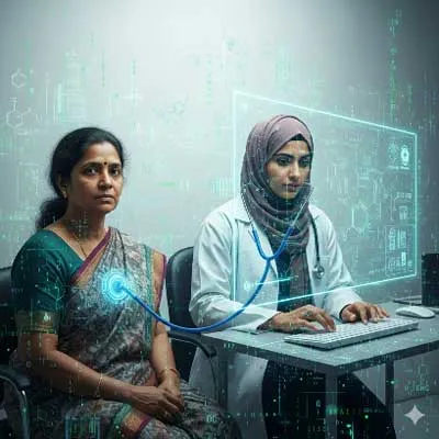 doctor and patient online