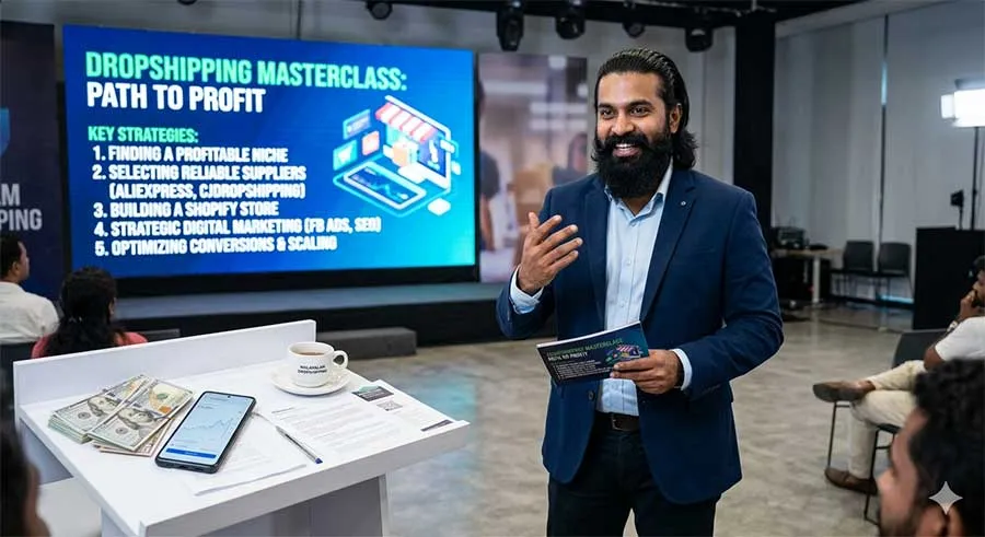 dropshipping expert man