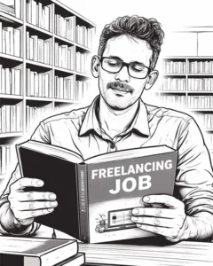 Freelancing job book reading