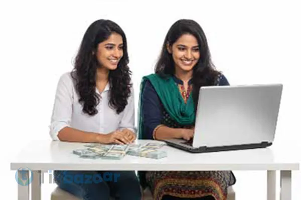 Girls in freelancing job